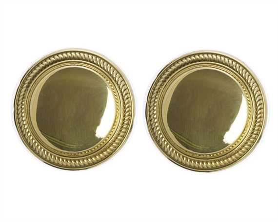 ROSETTE T17156 BRASS 56MM