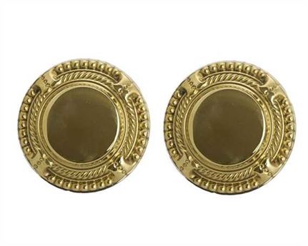 ROSETTE T17356 BRASS 56MM