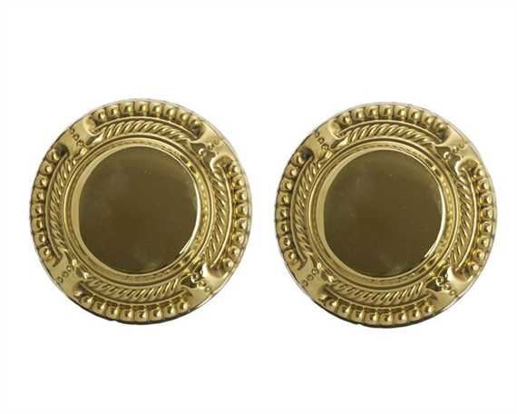ROSETTE T17356 BRASS 56MM