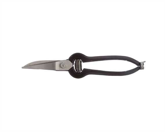 SOLE LEATHER SHEARS BLACK ITALIAN