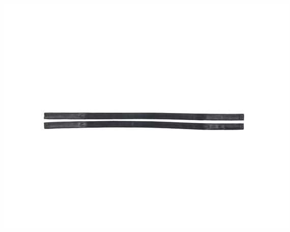SL STYLE RUBBER REIN GRIPS BLACK PRS 15MM