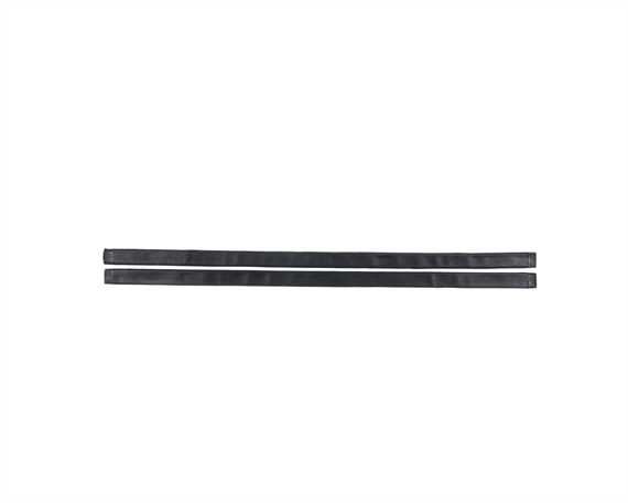SL STYLE RUBBER REIN GRIPS BLACK PRS 20MM