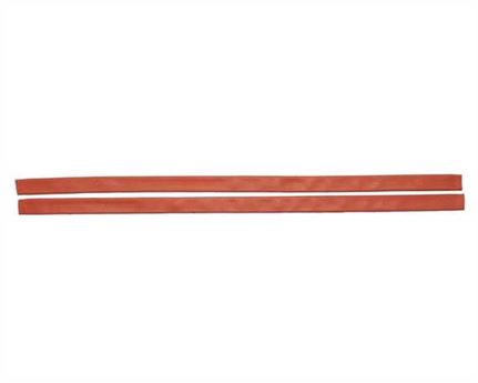 SL STYLE RUBBER REIN GRIPS RED PRS 20MM