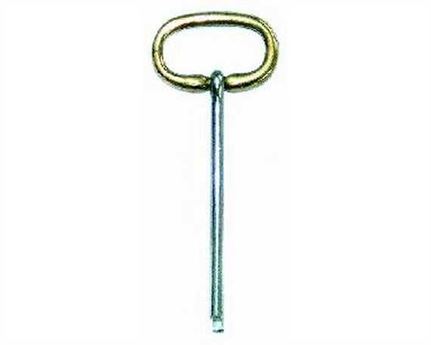 FALLDOWN STAPLE LONG SS PIN BRASS 18MM