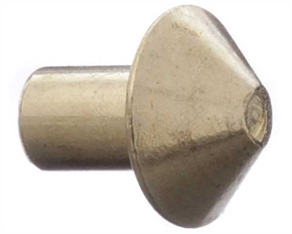 SELF PIERCE PYRAMID STUD S/HX3/16 GILT PKT 1000