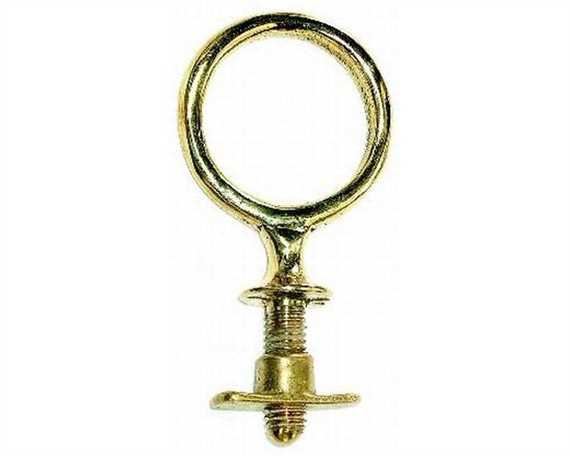 TERRET BRASS 35MM PLAIN PER PAIR