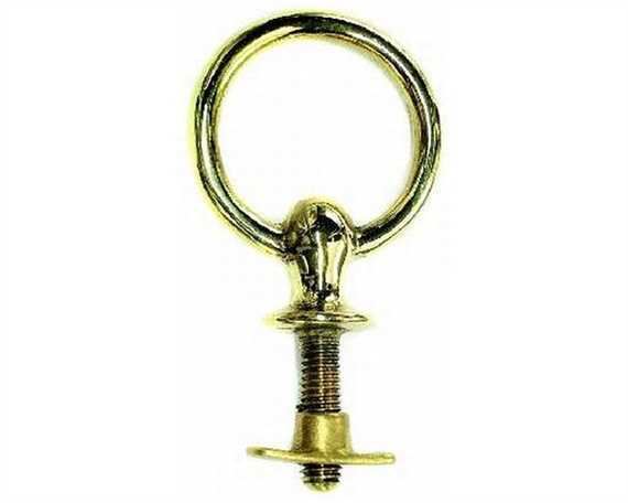 TERRET BALL BRASS 50MM PER PAIR