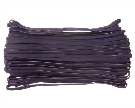KANGAROO LACING FLAT 3MM PURPLE 20M HANK AUSTRALIAN MADE