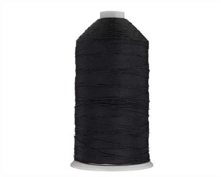 THREAD NYLON BONDED #10 BLACK 1500M SPOOL