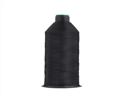THREAD NYLON BONDED #20 BLACK 1500M SPOOL