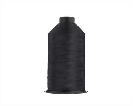 THREAD NYLON BONDED #40 BLACK 3000M SPOOL