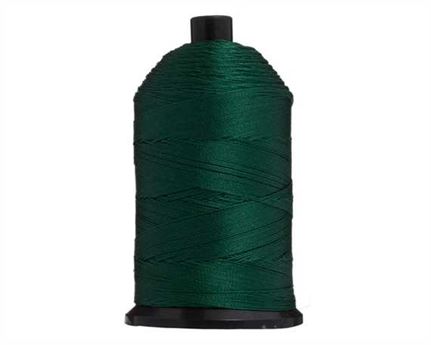 THREAD NYLON BONDED #40 DARK GREEN U5001 500M SPOOL