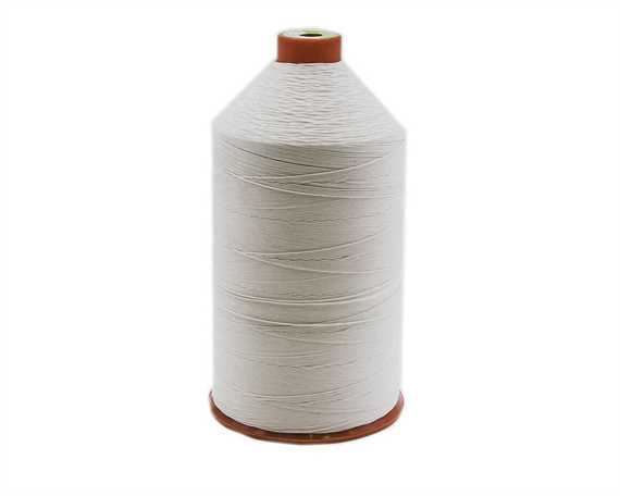 THREAD TERKO POLYCOTT #12 WHITE 2500M SPOOL