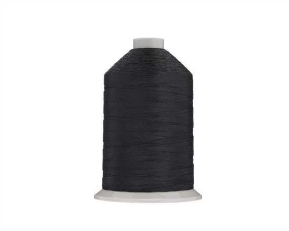THREAD TERKO POLYCOTT #20 BLACK 2500M SPOOL