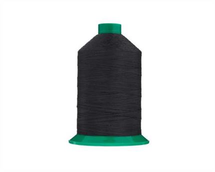 THREAD TERKO POLYCOTT #25 BLACK 2500M SPOOL