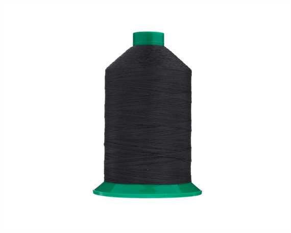 THREAD TERKO POLYCOTT #25 BLACK 2500M SPOOL