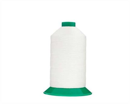 THREAD TERKO POLYCOTT #25 WHITE 2500M SPOOL