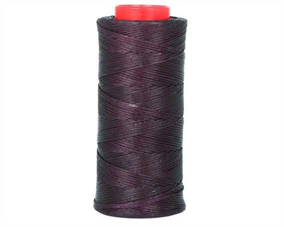 THREAD BRAIDED WAXED POLY 1MM PURPLE 100G SPOOL