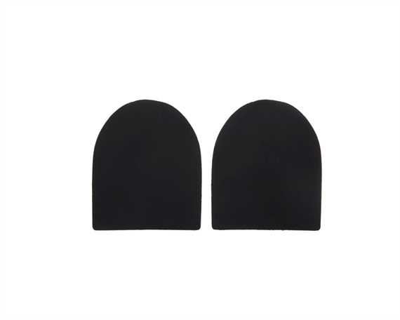 TOPY HEELS OUTBACK SOFT STYLE 9MM BLACK PER PAIR