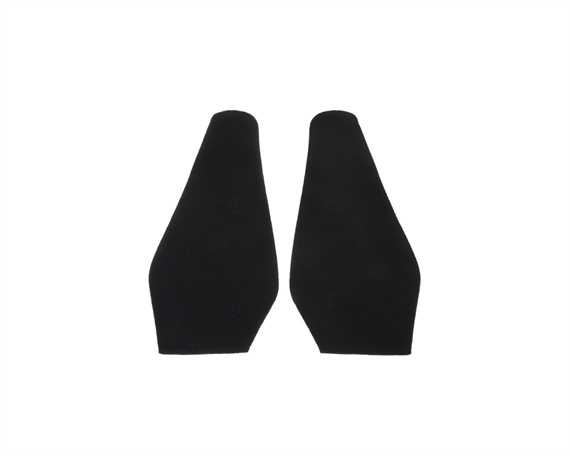TOPY SOLING RUBBER  AUSY 1.8MM (PR) CUT TO SIZE LADIES FASHION (POINTY) BLACK
