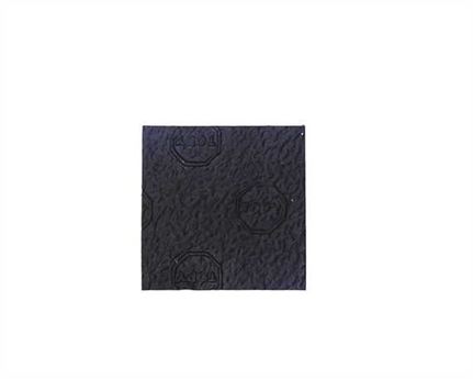 TOPY HEELING STRONG SQUARES 6MM SZE 3 BLACK PER 20 PAIR