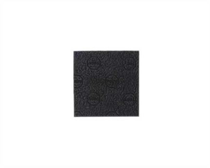 TOPY HEELING STRONG SQUARES 6MM SZE 6 BLACK PER 20 PAIR