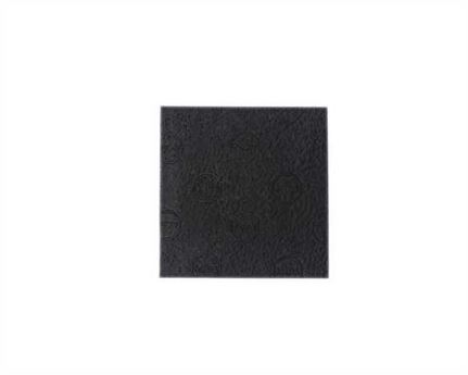 TOPY HEELING STRONG SQUARES 6MM SZE 7 BLACK PER 20 PAIR
