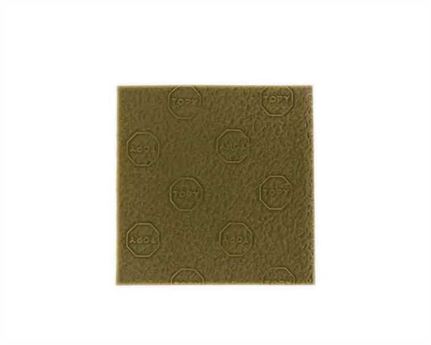 TOPY HEELING STRONG SQUARES 6MM SZE 7 CARAMEL PER 20 PAIR
