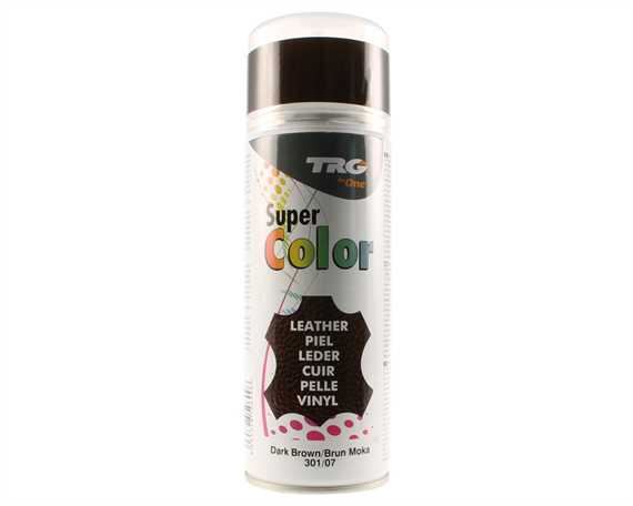 TRG SUPER COLOUR AEROSOL SPRAY 400ML DARK BROWN 301/007