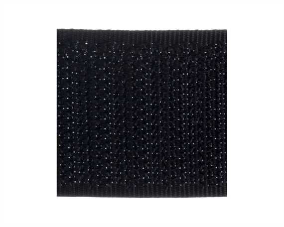VELCRO« Brand 25MM HOOK SIDE OF SEW-ON TAPE BLACK