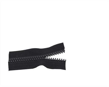 ZIP VISLON #5 CONTINUOUS BLACK