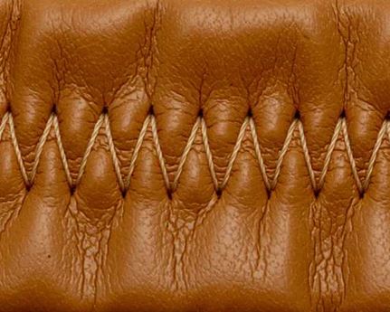 ELASTIC LEATHER COVERED BEIGE (PER L/MTR) 20MM
