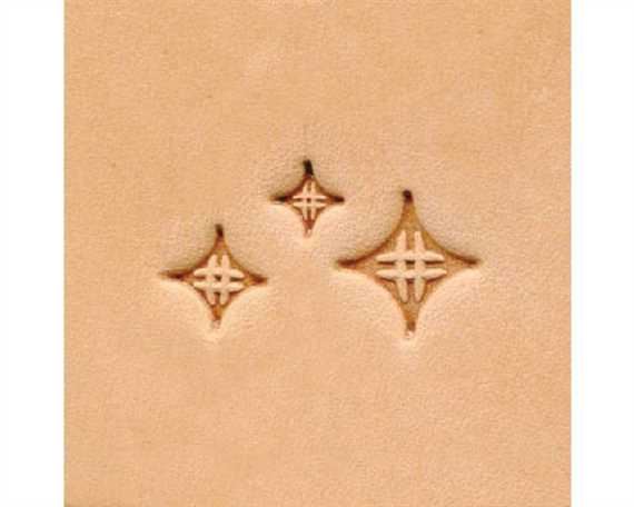 STAMPING SET STRIPED DIAMOND #69011-00