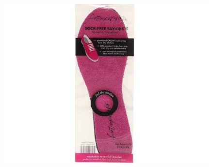 FOOT PETALS SOCK-FREE SAVIORS PINK (PAIR)