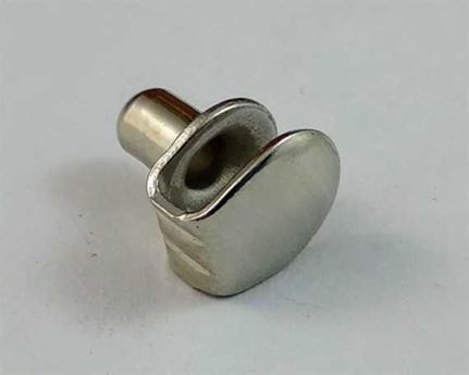 SHOE DOCTOR BOOT HOOK LARGE NICKLE PLATE