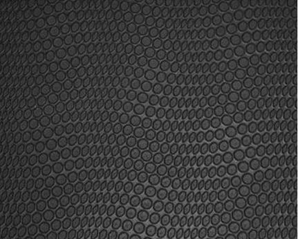 TOPY CROCO 6MM BLACK SHEET 98 X 64CM