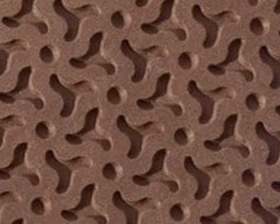 TOPY CELLOLUX LIGHTWEIGHT SOLING SHEET 4MM BROWN 60 SHORE A SHEET (86 X 55CM)