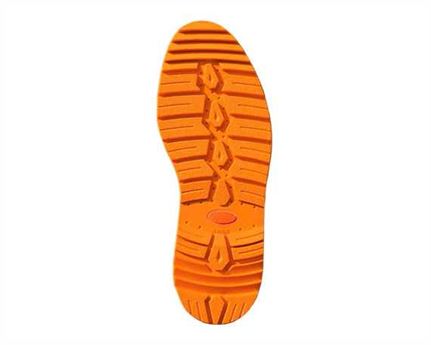 ALPINE PASS ARES full rubber sole SOLE UNIT ORANGE  SIZE 42/44