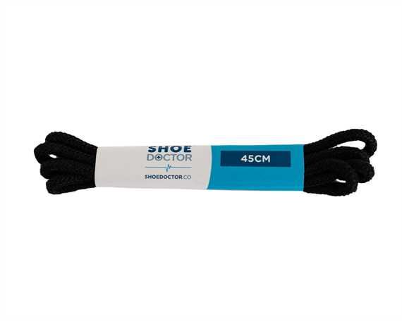  SHOE DOCTOR 45CM FINE ROUND LACE BLACK