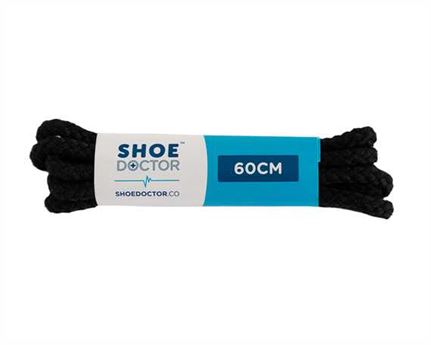  SHOE DOCTOR 60CM CORDED LACE BLACK