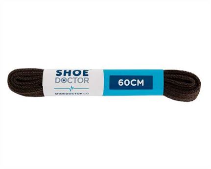  SHOE DOCTOR 60CM FINE FLAT LACE BROWN