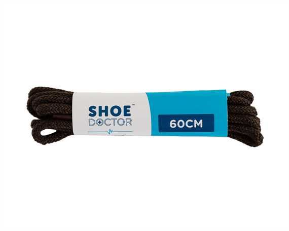  SHOE DOCTOR 60CM FINE ROUND LACE BROWN