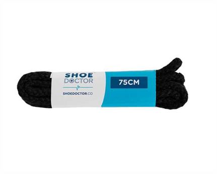  SHOE DOCTOR 75CM CORDED LACE BLACK