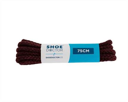  SHOE DOCTOR 75CM CORDED LACE BURGUNDY