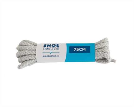  SHOE DOCTOR 75CM CORDED LACE LIGHT GREY