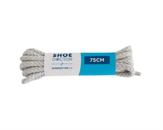  SHOE DOCTOR 75CM CORDED LACE LIGHT GREY