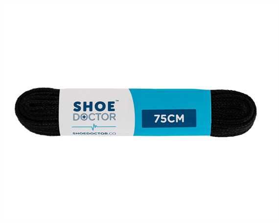  SHOE DOCTOR 75CM FINE FLAT LACE BLACK