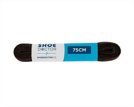  SHOE DOCTOR 75CM FINE FLAT LACE BROWN
