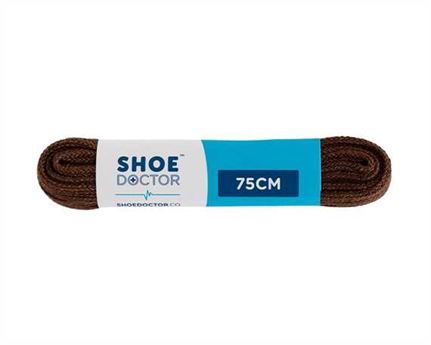  SHOE DOCTOR 75CM FINE FLAT LACE COGNAC