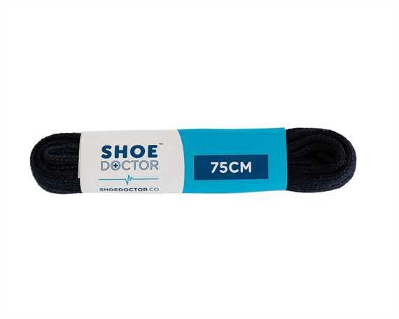  SHOE DOCTOR 75CM FINE FLAT LACE NAVY